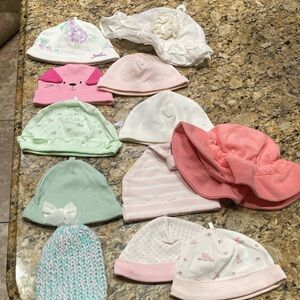 Baby Girl Hat Bundle